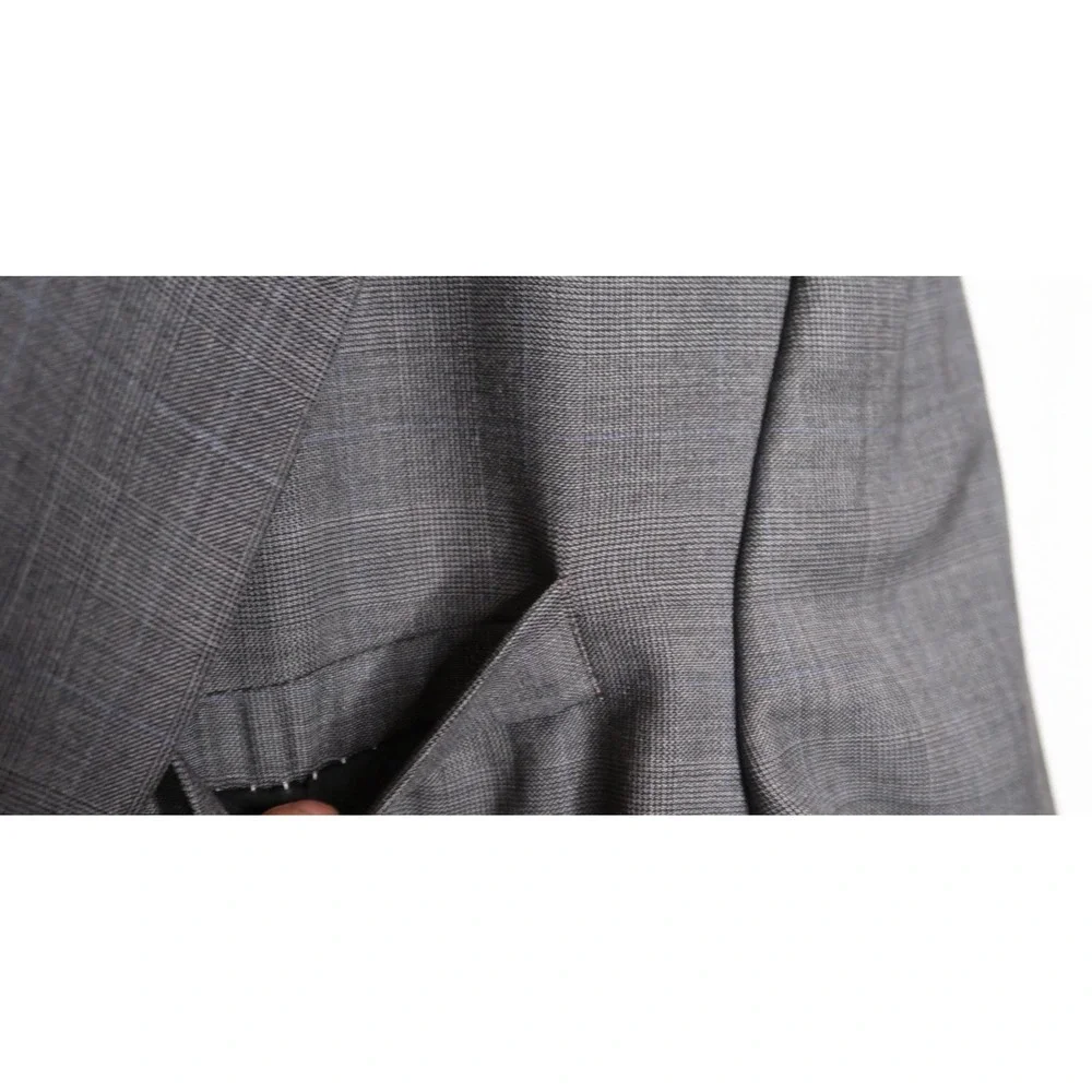 Polo Ralph Lauren Gray 100% Wool Sport Coat Blazer Men's 40S Made In Canada VTG